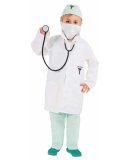 DEGUISEMENT DOCTEUR AVEC STETHOSCOPE 7/8 ANS ENFANT - COSTUME BLOUSE MEDECIN - IMITATION - PANOPLIE