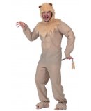 DEGUISEMENT LION ADULTE TAILLE UNIQUE - ANIMAL SAUVAGE - COSTUME