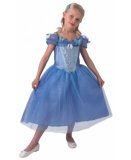 DEGUISEMENT LUXE FILM CENDRILLON 7/8 ANS - COSTUME DISNEY PRINCESS - RUBIES - 610284
