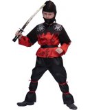 DEGUISEMENT NINJA BLACKBELT 10 ANS - COSTUME ENFANT - PANOPLIE GARCON - FETE - CARNAVAL