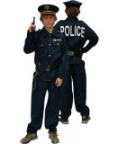 DEGUISEMENT POLICIER 12 ANS - COSTUME ENFANT - PANOPLIE GARCON - UNIFORME METIER