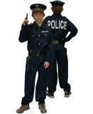 DEGUISEMENT POLICIER 6 ANS - COSTUME GARCON - PANOPLIE ENFANT - METIER - CARNAVAL 