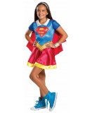 DEGUISEMENT SUPERGIRL DE LUXE 5/7 ANS DC SUPER HERO GIRLS - RUBIES - 620742