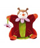 DOUDOU MARIONNETTE PAPILLON 25 CM - PELUCHE - DOUDOU ET COMPAGNIE DC1561