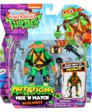 FIGURINE MICHELANGELO 12 CM - LES TORTUES NINJA TEENAGE MUTANT NINJA - MUTATIONS MIX'N MATCH - TMNT - TURTLES - GIOCHI PREZIOS