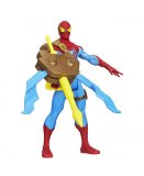 FIGURINE SPIDERMAN 2 FLECHES TRANCHANTES - 10 CM - SPIDER-MAN - SPIDER STRIKE - HASBRO - A5704