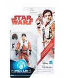 FIGURINE STAR WARS FORCE LINK 2.0 : POE DEMERON PILOTE DE LA RESISTANCE 9.5 CM - HASBRO - C1507