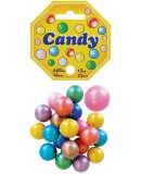FILET DE 20 BILLES 1.6CM + 1 CALOTS CANDY 2.5CM - JEU DE RECREATION - BILLE
