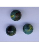 FILET DE 3 CALOTS VERT 3.0CM - BOULARDS - JEU DE RECREATION - BILLE