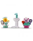 FISHER PRICE - MOUTON COIFFEUR ET CANARD DOCTEUR AVEC ACCESSOIRE - LITTLE PEOPLE - JOUET PREMIER AGE - P9517