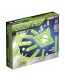 GEOMAG GLOW PHOSPORESCENT 30 PIECES - JEU DE CONSTRUCTION MAGNETIQUE - 335