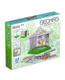 GEOMAG WORLD MY HOUSE 87 PIECES - JEU DE CONSTRUCTION MAGNETIQUE - 380