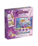 GLITTERIZZ SIRENES PAILLETEES 7 TABLEAUX SCINTILLANTS - LANSAY - 23013 - ART & LOISIR CREATIF