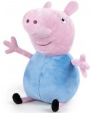 GRANDE PELUCHE PEPPA PIG : GEORGE 60 CM - PELUCHE LICENCE PEPPA LE COCHON