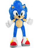 GRANDE PELUCHE SONIC HERISSON BLEU SUPER SONIC 80 CM - DOUDOU GEANT LICENCE - XL