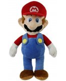 GRANDE PELUCHE SUPER MARIO BROSS 60 CM - MARIO PLOMBIER - PELUCHE LICENCE NINTENDO