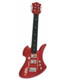 GUITARE ROCK ELECTRONIQUE ROUGE - BONTEMPI - 244815 - JOUET MUSICAL