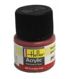 HELLER - ECARLATE MAT - N60 - PEINTURE POUR MAQUETTE