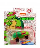 HOT WHEELS : TORTUES NINJA VOITURE RAPHAEL - VEHICULE MINIATURE VERT ET ROUGE - TMNT - TURTLES - MATTEL GJJ06