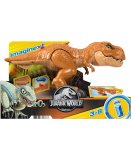 IMAGINEXT JURASSIC WORLD : DINOSAURE T-REX 36 CM ARTICULE - DINO ATTAQUE TYRANNOSAURE - FISHER PRICE HFC04