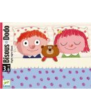 JEU DE CARTES BISOUS DODO - DJECO - DJ05176 - JEU POUR LES PETITS