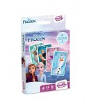 JEU DE FAMILLES 4 EN 1 DISNEY FROZEN - SHUFFLE REINE DES NEIGES - CARTAMUNDI - ENFANT