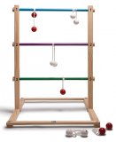 JEU DE LANCER DE TAC EN BOIS - ECHELLE GOLF - JEU D'ADRESSE PLEIN AIR - BS TOYS
