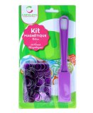 KIT BATON MAGNETIQUE VIOLET + 100 PIONS DE LOTO - RAMASSE JETONS - CARTALOTO