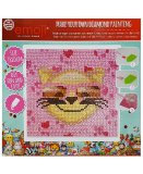 KIT BRODERIE DIAMANT EMOJI CHAT - DIAMOND PAINTING - LOISIRS CREATIFS