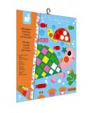 KIT MOSAIQUES ANIMAUX 3 TABLEAUX - JANOD - J07899 - LES ATELIERS DU CALME