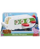 L'AVION DE PEPPA PIG + FIGURINE LAPIN REBECCA RABBIT - GIOCHI PREZIOSI - MONDE MINIATURE PEPPA LE COCHON