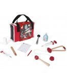 LA MALLETTE DE DOCTEUR 10 ACCESSOIRES - JANOD - J06513 - JEU D'IMITATION