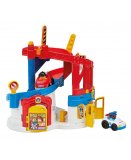 LA PISTE SECOURS 2 EN 1 POLICE ET POMPIER LITTLE PEOPLE - FISHER PRICE - DPF26