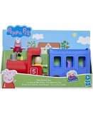 LE TRAIN DE MISS RABBIT'S AVEC WAGON + FIGURINE DE PEPPA PIG - MONDE MINIATURE PEPPA LE COCHON - HASBRO