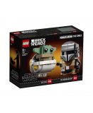 LEGO BRICKHEADZ STAR WARS 75317 LE MANDALORIEN ET L'ENFANT