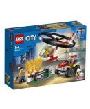 LEGO CITY 60248 L'INTERVENTION DE L'HELICOPTERE DES POMPIERS