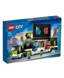 LEGO CITY 60388 LE CAMION DE TOURNOIS DE JEUX VIDEOS