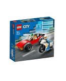 LEGO CITY 60392 LA COURSE POURSUITE DE LA MOTO DE POLICE