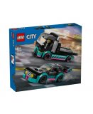 LEGO CITY 60406 LA VOITURE DE COURSE ET LE CAMION DE TRANSPORT DE VOITURES