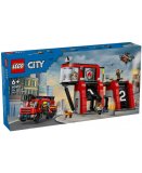 LEGO CITY 60414 LA CASERNE ET LE CAMION DE POMPIERS