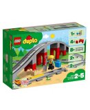 LEGO DUPLO 10872 LES RAILS ET LE PONT DU TRAIN