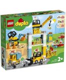 LEGO DUPLO 10933 LA GRUE ET LES ENGINS DE CONSTRUCTION