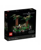 LEGO STAR WARS 75353 DIORAMA DE LA COURSE-POURSUITE EN SPEEDER SUR ENDOR