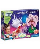 LES MEGA CRISTAUX - LABO SCIENCE & JEU - CLEMENTONI - 52490 - MINERALOGIE, PIERRES PRECIEUSES