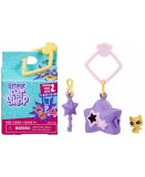 LITTLEST PETSHOP COLLECTION SURPRISE SERIE 2 : CHAT BRUN N 2-B42 + HABITAT + ACCESSOIRE - HASBRO - E2875