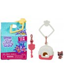 LITTLEST PETSHOP COLLECTION SURPRISE SERIE 2 : CHATON N 2-B30 + HABITAT + ACCESSOIRE - HASBRO - E2875