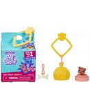 LITTLEST PETSHOP COLLECTION SURPRISE SERIE 2 : CHIEN BULLDOG N 2-B31 + HABITAT + ACCESSOIRE - HASBRO - E2875