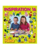 LIVRE INSPIRATION 16 HAMA MIDI - JEU CREATIF PERLES A REPASSER