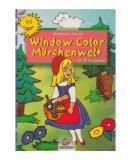 LIVRE WINDOW COLOR - LA PETITE FILLE DANS LA FORET - MOTIF PEINTURE POUR FENETRE