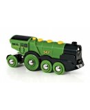 LOCOMOTIVE VERTE PUISSANTE A PILES - BRIO - 33593 - ACCESSOIRE CIRCUIT